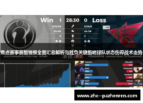 焦点赛事赛前情报全面汇总解析与胜负关键前瞻球队状态伤停战术走势